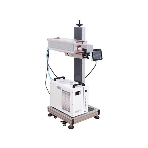 Automatic wire stripping cutting and UV laser marking machine