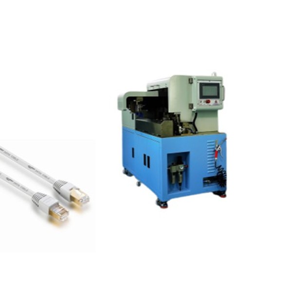 rj45 connector automatic crimping machine