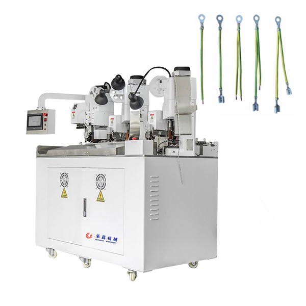 HC-HY Two ends terminal crimping machine